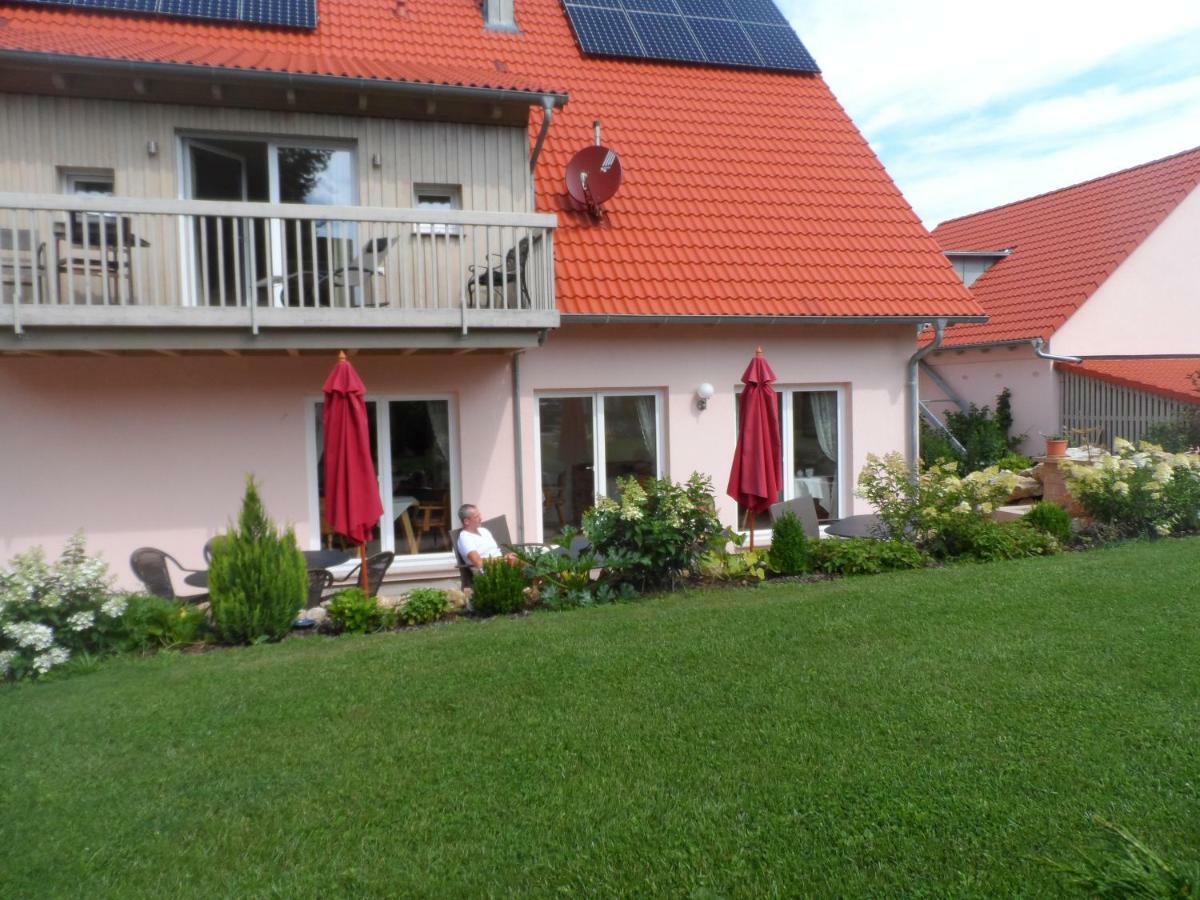 Pension Am Kirschgarten 格斯韦因斯泰因 外观 照片